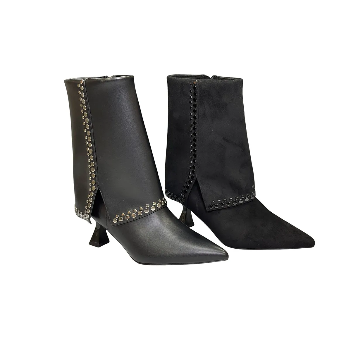 T-B006 Heel Boots Woman Fall/Winter Made in Cina