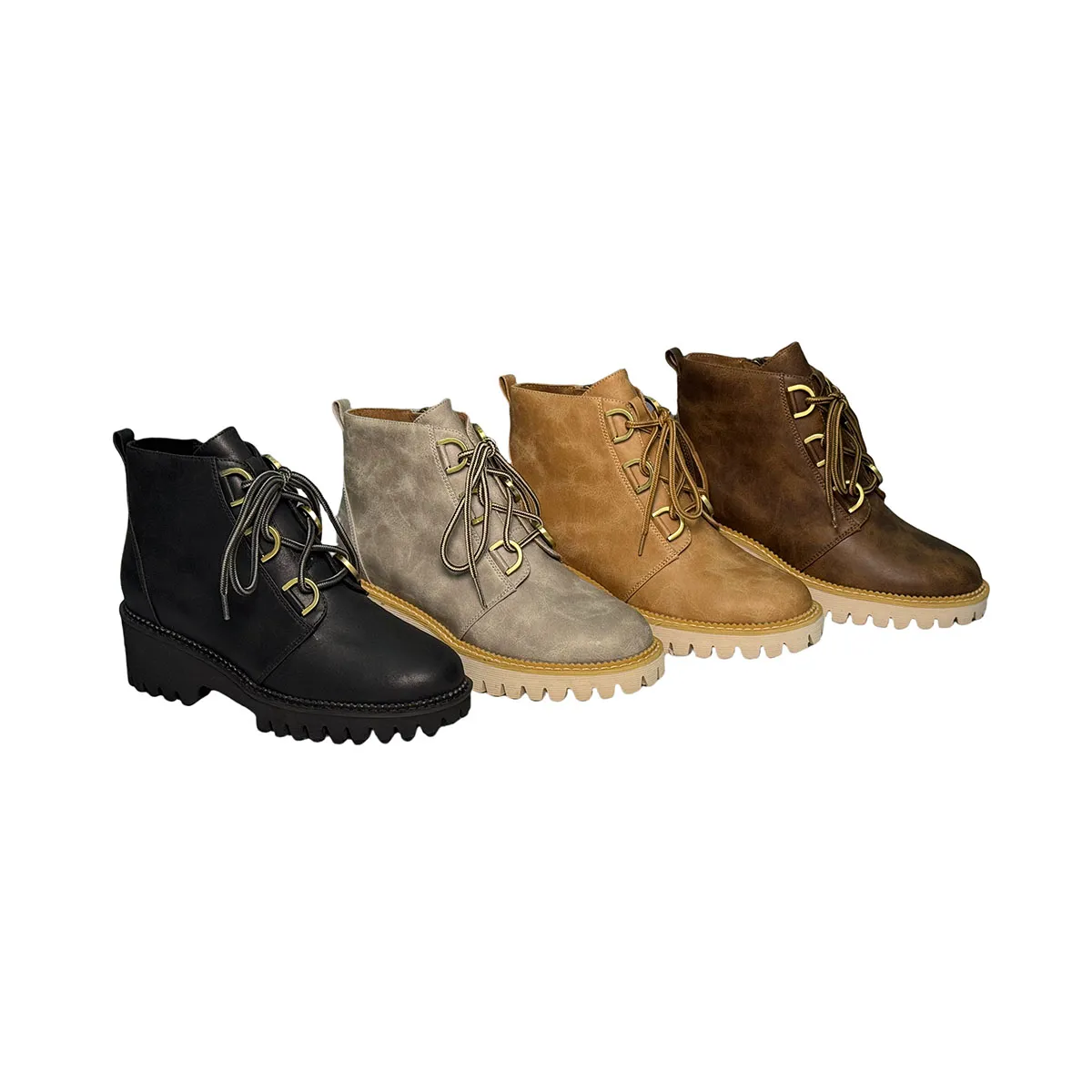 T-B025 High-grade Waterproof First Layer Cowhide Boutique Rhubarb Boots Breathable