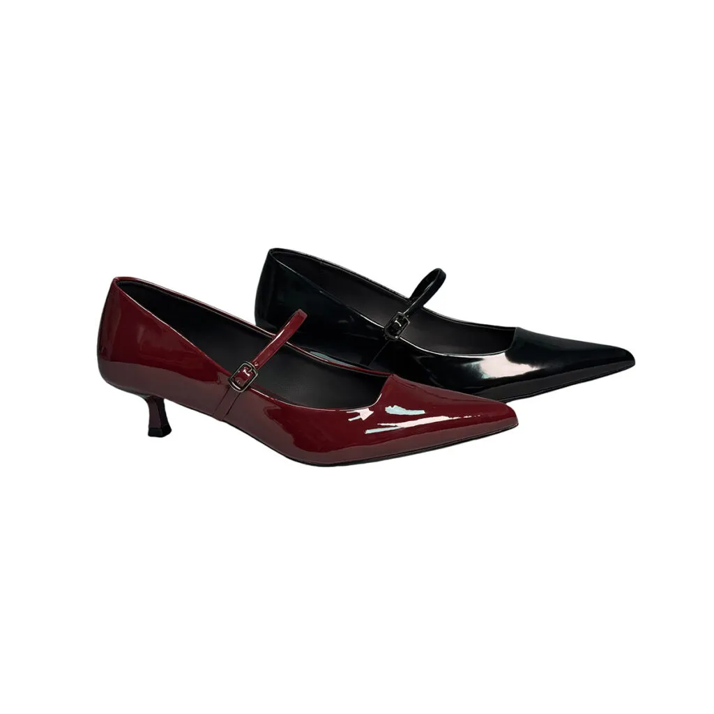 T-C011 Spring New Pointy Mary Jane Women’s Shoes