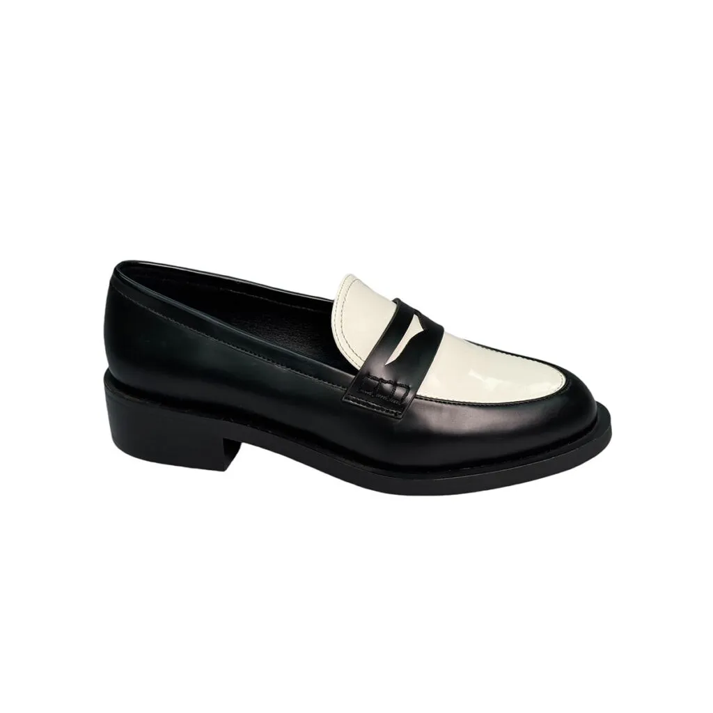 T-F012 Comfortable Women Casual Leather Shoes Loafers