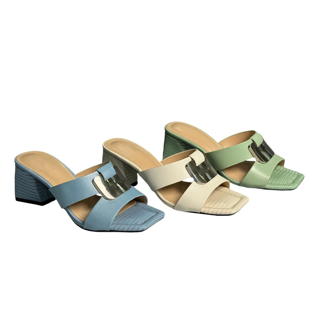 T-S004 New Design Mid-Heeled Women’s Sandal