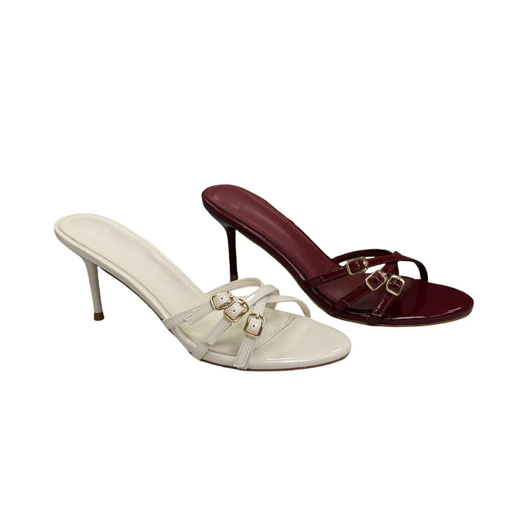 T-S015 Summer Luxury Heels Sandals for Women Open Toe and Pointed Toe Design Height Increasing Ladies Slippers Sandals