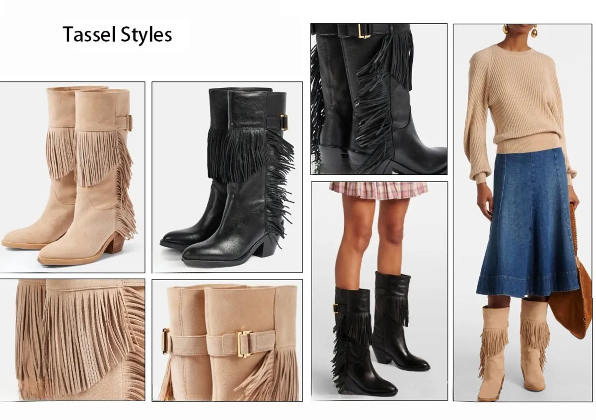 2025 POPULAR ELEMENTS DISPLAY - Popular Boots Styles