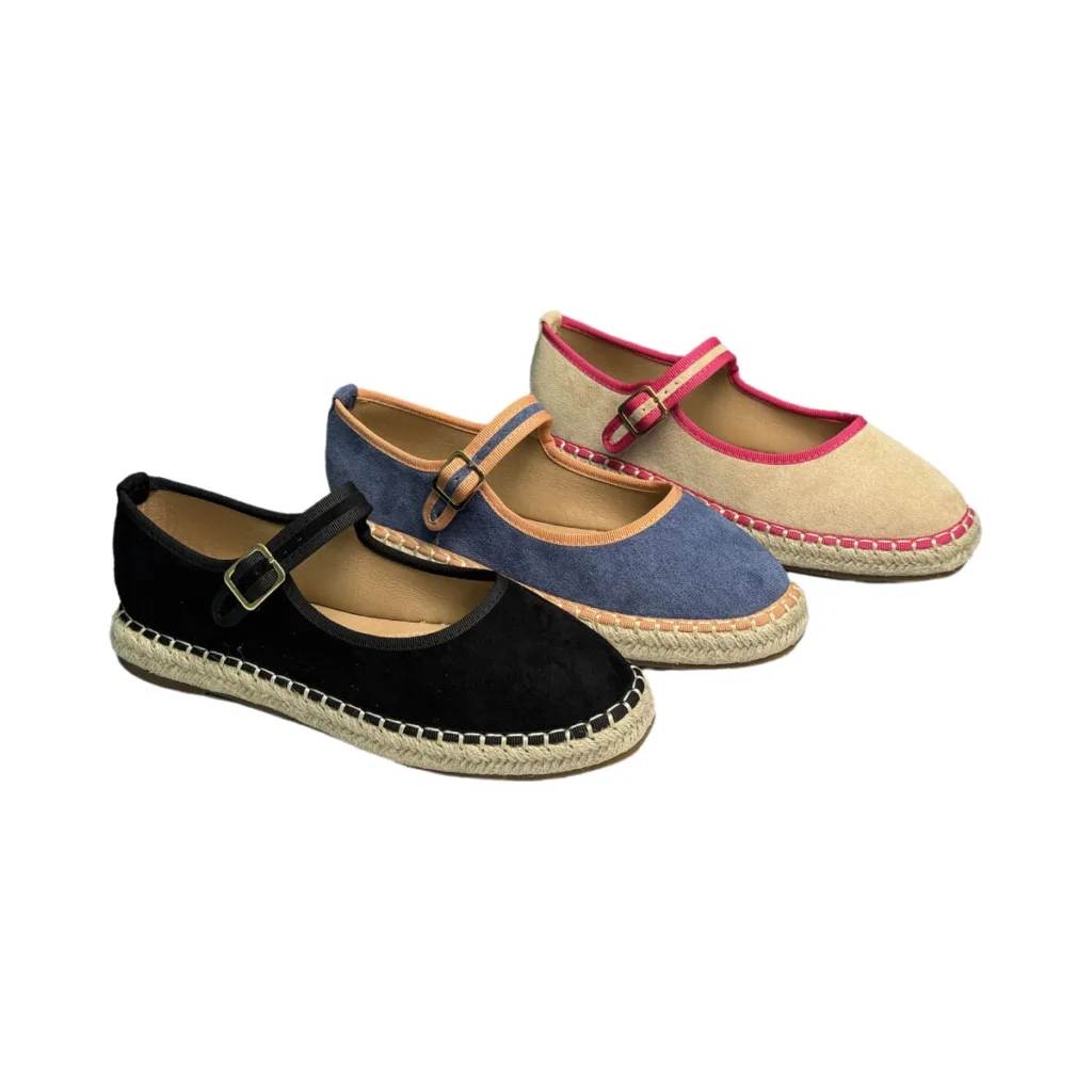 T-F034 Woman Mary Jane Women’s Casual Shoes Stylish Anti-Slip Slip-On Closure for All Seasons